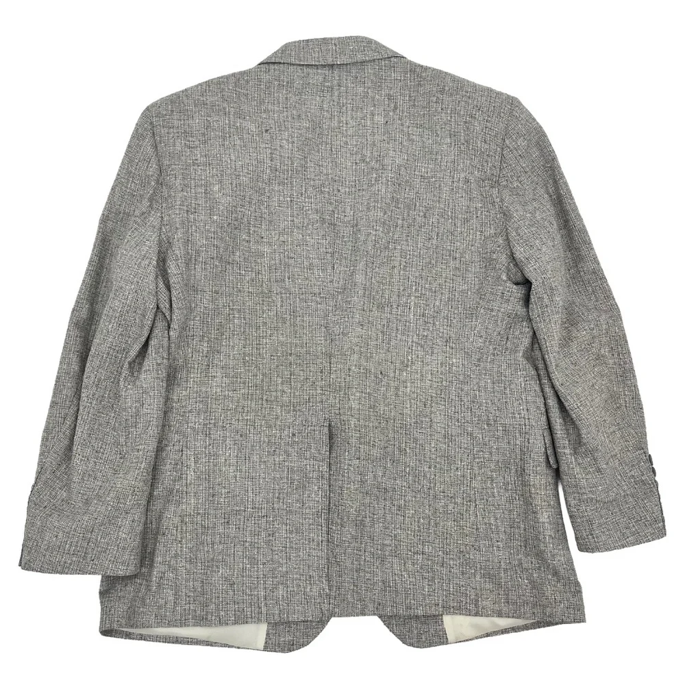 Barrington Mens 44S Single Breasted Sport Coat Gray‎ Low Moisture Utility Press